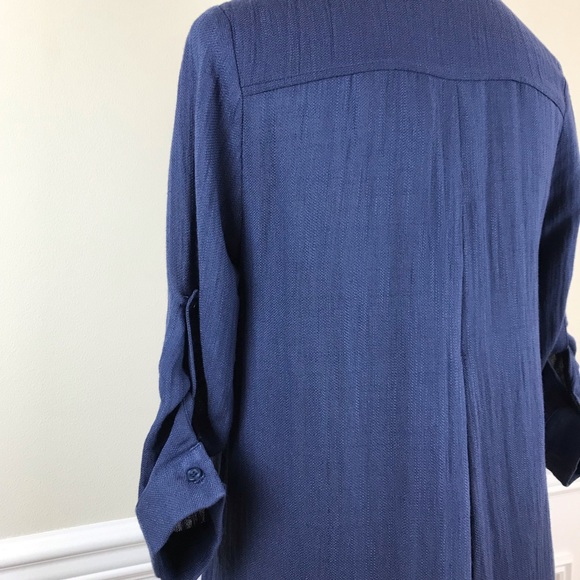 THML | Navy Blue Tunic Dress - Picture 5 of 6